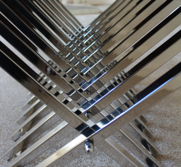 Stainless steel luggage rack